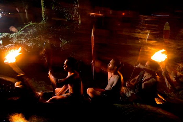 Maoríes - Mitai and Rainbow Springs - ROTORUA - NUEVA ZELANDA